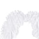 thumbnail image 2 of Disfraz de ángel ligero Sunnimix alas de plumas con correas para los hombros blanco, 2 of 6
