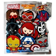 3D Figural Keychains Marvel Series 6 Mystery Pack