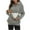 Gray, variant on OKSALE Womens Fleece Pet Cat Pouch Hoodies Carrier Holder Hooded Sweatshirt Warm Fuzzy Sherpa Pullover Comfy Long Sleeve Hoodie Tops with Big Pockets
