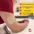 thumbnail image 4 of Freestyle Libre 2 Sensor Covers 25 Pack - US-Made Waterproof CGM Sensor Patches for 14+ Days - Sensitive Skin Diabetic Patches for Glucose Monitor - (Man Style), 4 of 5