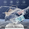 thumbnail image 6 of Portable Mini Washing Machine Ultrasonic Turbo Portable Washer with USB for Home Business Travel College House RV Apartment Turbo Washing Machine Cleaning Socks Underwear Dishes, 6 of 8