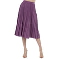thumbnail image 1 of Falda plisada brillo sutil AMAD Casual para mujer Talla L, 1 of 5