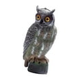 thumbnail image 3 of Bird Scarecrow Fake Owl Decoy Sculpture, Realistic Owl Garden Statue Decoration, Style A, 3 of 8