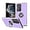 Purple, variant on Rugged Durable TPU + PC Phone Case for Samsung Galaxy A14 A24 A34 A54 4G 5G Camera Protection Hidden Finger Ring Holder Back Cover Purple