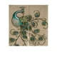 thumbnail image 1 of Cortina de entrada ABPHQTO plumas de pavo real Noren 85x90 CM, 1 of 1
