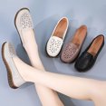 thumbnail image 6 of Clearance Wedge Sandals for Women, Xunlbb Women's Fashion Casual Spring New Style Solid Color Hollow Breathable Shoes(Beige,Size:36), 6 of 7