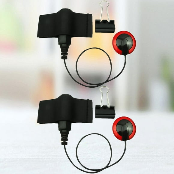 UPGRATOR 2PCS Guitar Soundhole Pickup Acoustic Pickup Plastic Black for Hobbyists Store School