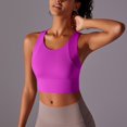 thumbnail image 6 of Timegard Womens Tank Tops with Built in Bras Round Neck Workout Gym Stretch Skinny Solid Color Sports Bras, 6 of 9
