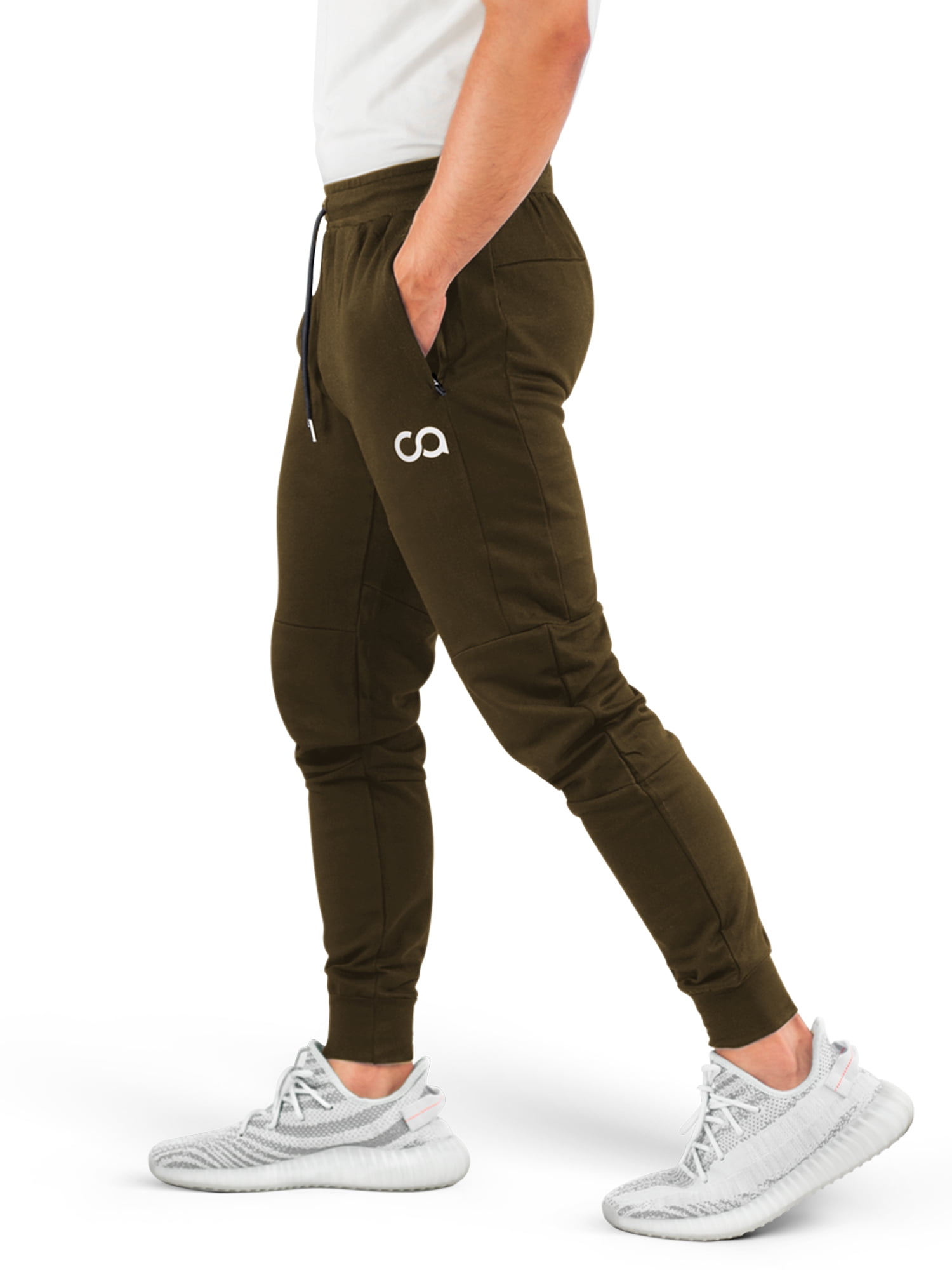 nike mens joggers with zip pockets