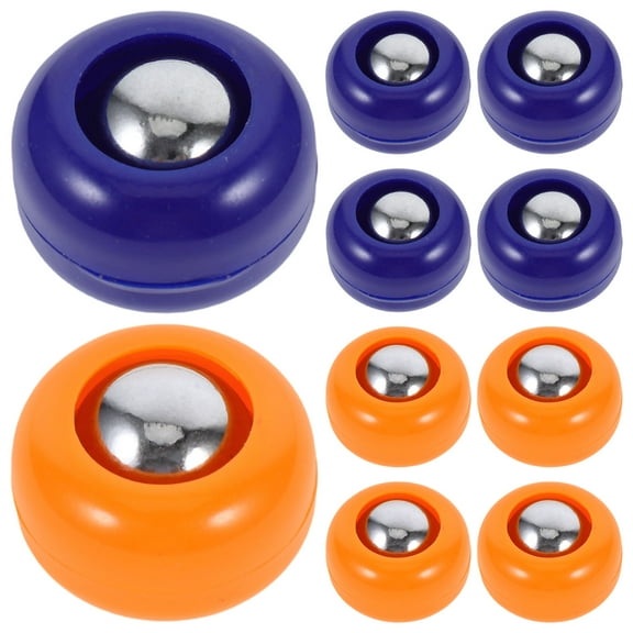 Toyvian 20Pcs Tabletop Curling Game Equipment Assorted Color Durable PP Material for Versatile Use