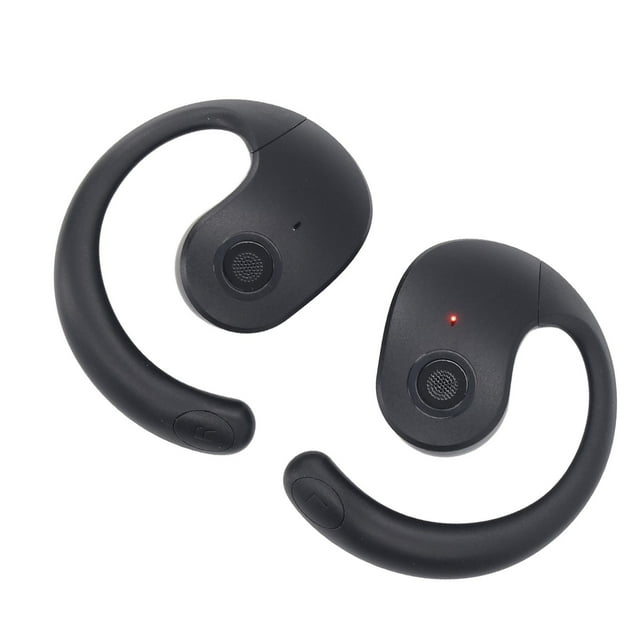 AI Real Time Translation Earbuds, Languages Translator Earbuds, Ergonomic Ear Hook Design, Multi Language Support, Open Ear Pods Translation Earbuds