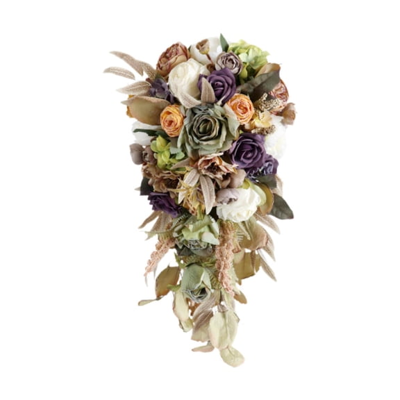 S SERENABLE Wedding Bouquet for Bride Bridal Bouquet for Wedding Centerpieces Graduation