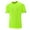 Green, variant on Men's Big and Tall Short Sleeve Gym Bodybuilding Active Outdoor Running Moisture Wicking Solid T-Shirts Tees Tops Black L