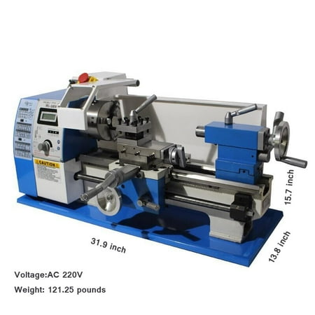 Precision Mini Metal Lathe Multifunctional Bench Lathe 220v