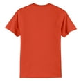 thumbnail image 6 of Mens Core Blend Cotton/Polyester Tee Shirt Orange 4XL, 6 of 6