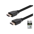 thumbnail image 2 of Monoprice 8K HDMI 2.1 Cable - 15 Feet - Black | Certified Ultra High Speed, 8k@60Hz, 48Gbps, Compatible With Sony PS5 / PS5 Digital Edition / Xbox Series X & Series S and More, 2 of 6