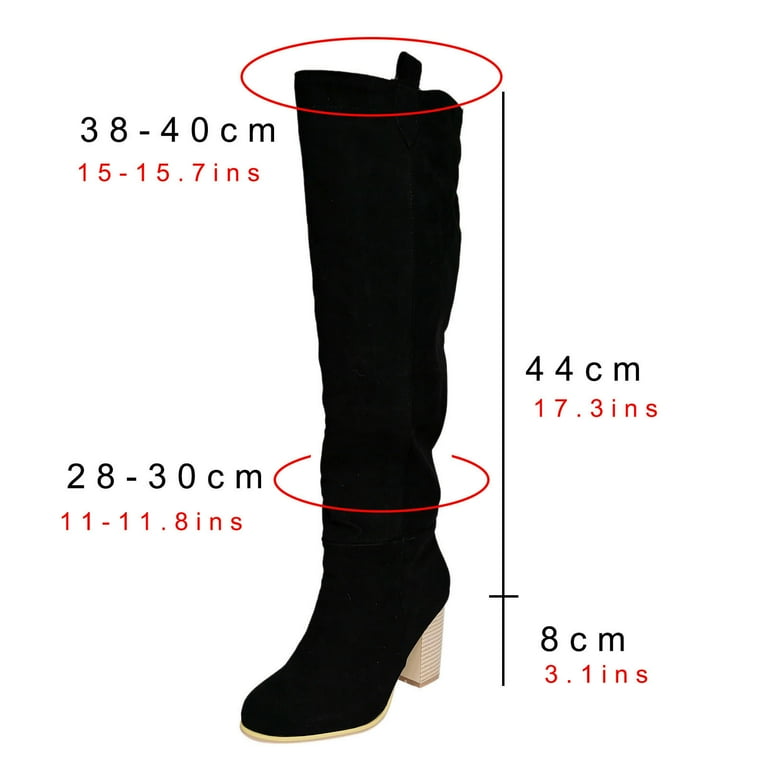 Size 14 cheap thigh high boots