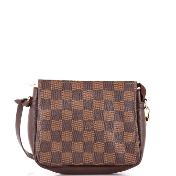 Pre-Owned Trousse Make Up Bag Damier By Rebag