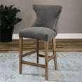 thumbnail image 2 of Uttermost Tabouret Gamlin Gris, 2 of 7