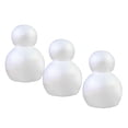 thumbnail image 4 of 10 bolas de espuma para muñecos de nieve, manualidades navideñas, para bodas e invierno. 20 centímetros, 4 of 9