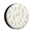 thumbnail image 1 of Fotbe Retro Rabbit Funda de Llanta de Repuesto con Estampado, Engrosada, Ajuste Universal para Jeep, Remolque, RV, SUV, Camión-16 inch, 1 of 6