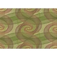thumbnail image 1 of Ahgly Company Machine Washable Indoor Rectangle Transitional Oak Brown Area Rugs, 5' x 8', 1 of 7