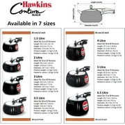 Hawkins Hard Anodized Pressure Cooker, 2-Liter, Contura Black