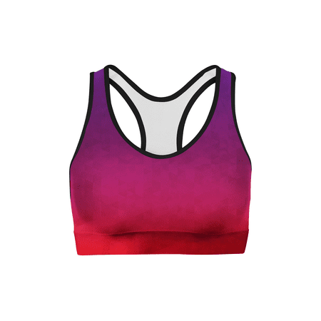 

Kioki Fika Stained Red Color Back Sports Bra