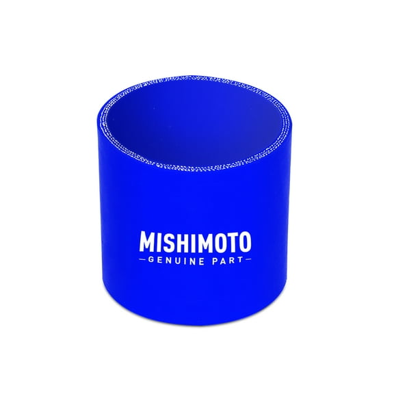 Mishimoto  3" Straight Coupler, Blue