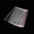 thumbnail image 4 of 100Pcs Transparent Self Adhesive Sealed Plastic Bags Jewelry Gift Package Pouch, 4 of 9