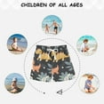 thumbnail image 6 of FORMRS Boys Swim Trunks Quick Dry Mesh Liner Boardshorts Sizes XS-XL, Orange Dinosaur, 6 of 7