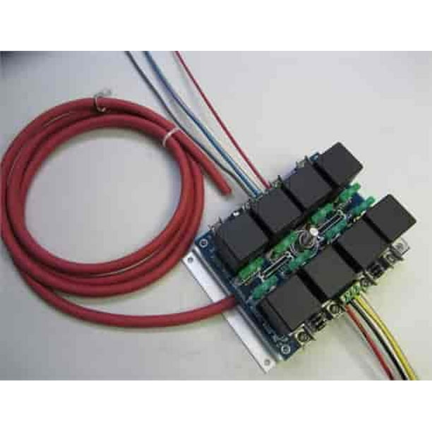 ARC Auto Rod Controls RC8ECU1 8Position Relay Module (8) Ground