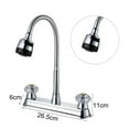 thumbnail image 4 of Kitchen Faucet,Kitchen Sink Faucet with Stainless Steel Faucet Deck Mount Faucet Optimized for Excellence, 4 of 8
