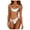 White, variant on Women's Shiny Swimsuit Bikini Jumpsuit Swimwear – Summer Casual One-Piece Swimsuit for Pool Sea Daily Wear