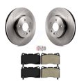 thumbnail image 1 of Transit Auto Front Disc Brake Rotors and Semi-Metallic Pads Kit for Car Cadillac ATS K8A-104087, 1 of 11