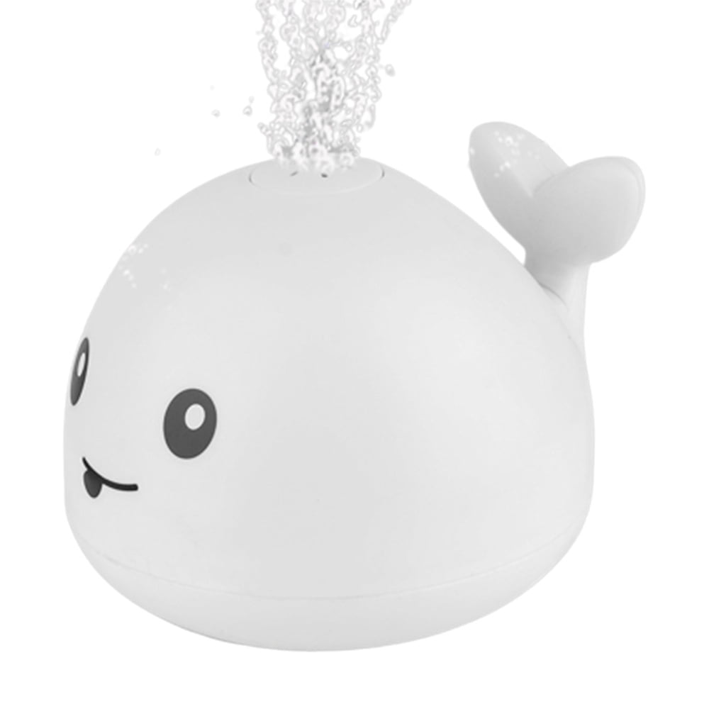 Whale Automatic Spray Water Bath Toy Bathtub Toy LED Light For Kids