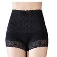 thumbnail image 2 of Xdegoge Floral Lace Boyshorts for Women High Waisted Tummy Control Panties Seamless Body Shaper Underwear Elegant Breathable Soft Stretch Briefs for Everyday Wear, 2 of 5
