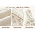 thumbnail image 3 of Boho Hammock Patio Hammock Vintage Tassle Hammocks Soft Cotton Canvas Fabric Suitable for 2 Adults, 3 of 9