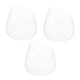 thumbnail image 4 of 3pcs Glass Slant Cut Plant Terrarium for Small Plants and Decorative Objects for storage use, 4 of 8