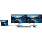 Dell U2422H UltraSharp 23.8 Widescreen LCD Monitor - Black, Silver