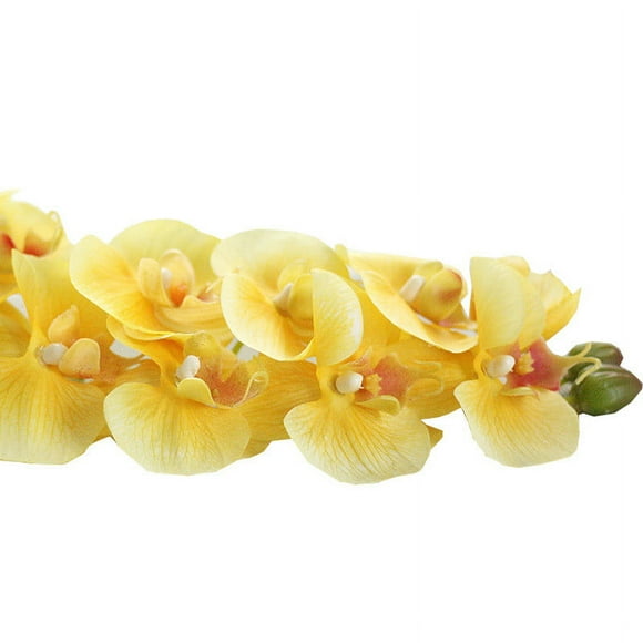 Kcavykas Mother's Day Gifts, Home DecorationsSimulation Orchid Phalaenopsis Branch Home Garden DIY Decor Houseplant