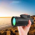 thumbnail image 5 of Telescopio monocular HD 12x56 para adultos con soporte para teléfono inteligente y trípode mejorado, monocular BAK4 con prisma impermeable para teléfono celular para senderismo, observación, 5 of 5