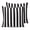Black, variant on 14x14 Pillow Covers Set of 2, Simple Black White Stripes Throw Pillow Covers Decorative Couch Cushion Case, Modern Stripes Microfiber Square Pillowcases for Bedroom Car Living Room