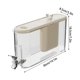 thumbnail image 3 of 4L Plastic Drink Dispenser with Spigot and Lid Large Capacity for Cold Drinks, 3 of 7