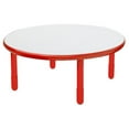 thumbnail image 1 of Round Table in Red (24 in.), 1 of 4