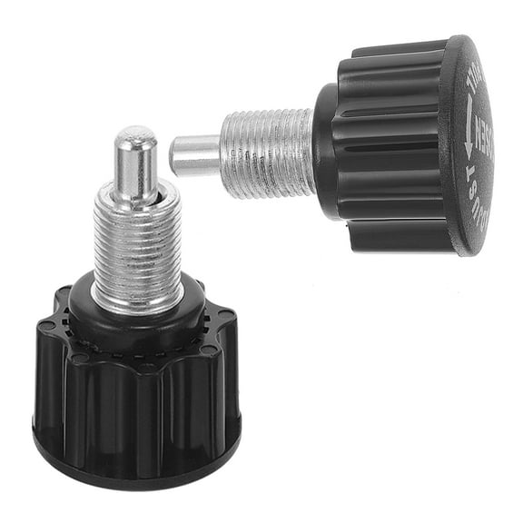 Soimiss 2Pcs Adjustable Pull Pin Knob for Fitness Equipment Exercise Bike Replacement Weight Bench Pins