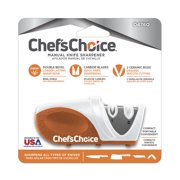 Chef'sChoice Model D4760 Compact 2-Stage Manual Knife Sharpener, in Orange (SH4764OR11)