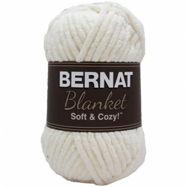 Bernat Blanket Big Ball YarnVintage White