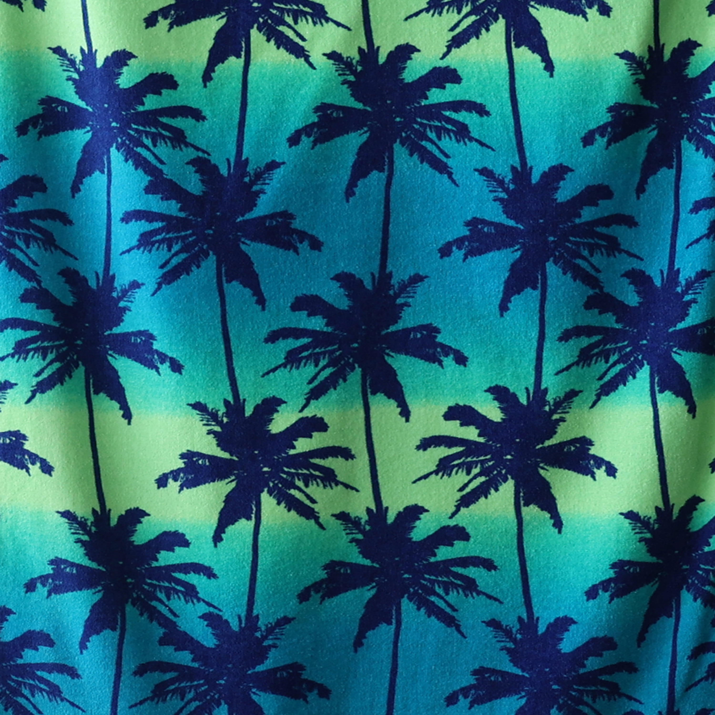 Mainstays Shark Bite Pattern Beach Towel, Multi-Color, 60”L x 28”W