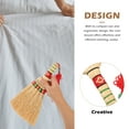 thumbnail image 4 of Straw Bed Bedroom Broom Sofa Carpet Broom Hand Cleaning Bed Sweep (Wuzhishan Small Broom 26cm) Dust Broom Toddler, 4 of 6